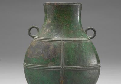 图片[2]-Bi flattened flask with rope pattern, late Spring and Autumn period, 570-476 BCE-China Archive